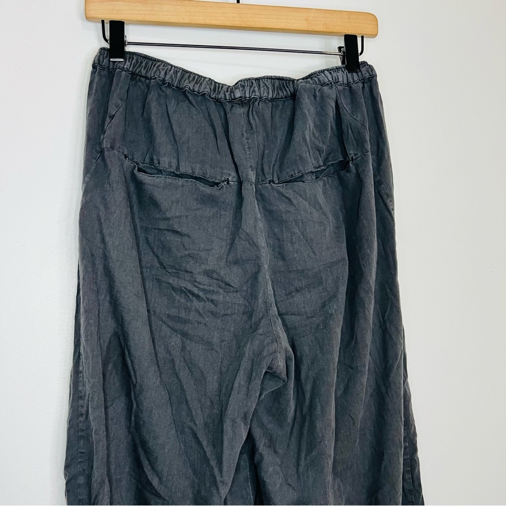 Free People To The Sky Parachute Pants in Grey Dried Basil small - Picture 5 of 9